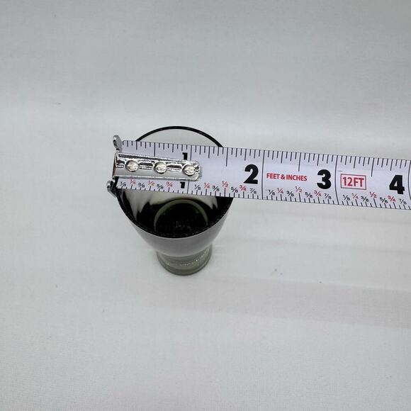 Holmegaard 1960s Per Lutken Christer Smokey Grey Shot Glass Set of 2 Denmark - Picture 6 of 6